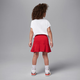 Nike (Nike) Jordan Nike Jordan 'chaleco de niñas y pantalones plisados ​​y vasos Summer Sports II3743 687 Fitness Red 160 xs