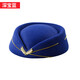 Stewardess Hut Frauen Etikette Hut Beret Frauen Frühlings- und Sommerluftfahrtschulenbühnenbilder Aufführung Cos Stewardess Hut Burgund One Size 56-58