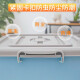 卉圳 收纳箱大号储物箱塑料整理存放箱带盖子车间物料收纳盒收纳箱带轮HN698