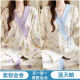 
[Buy 1 get 1 free] Confinement suit for summer thin postpartum maternity suit for spring and autumn mothers can breastfeed pajamas and home clothes #Y688 Kimono suit: Pink white rabbit + blue swan XL code [120-140]