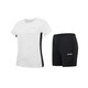 Camel (CAMEL) badminton uniform for women's sun protection quick-drying sports two-piece set Y1S1TLF653A5 white/black L