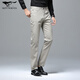 Seven Wolf (SW1960) loose straight trousers men's spring and autumn style men's professional formal casual pants 2025 new summer thin style 9893-Black 29