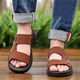Príncipe Yierkang Sandalias IMITACIÓN DE MENA COCA COACHO PARA SUMER 2025 Sandalias exteriores impermeables sin deslizamiento Sandalias para hombres Sandalias de doble propósito Los zapatos de cuero Wenzhou 826+3 [Negro] La versión mejorada se puede empaparse en agua 43 [tamaño estándar]