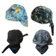 Fire Fox Welder Hat Wits Anti-salding Summer transpirable sudor transpirable Pirata Coco Wind Magic Turban Diadema de turbante 23-3519 Coco de béisbol Viento de coco