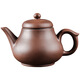 Fat Donglai's same style Yixing purple clay pot large capacity teapot single pot built-in stainless steel filter teapot household function pear-shaped pot (with filter) brown