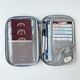 
Passport and wallet integrated overseas storage bag portable travel boarding pass protection case household registration book change card large light blue/multi-point grid/large capacity