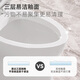 惠达（HUIDA）小户型马桶一级节水防臭节水家用卫生间虹吸式大冲力坐便器 【抗菌座圈/微晶易洁釉面】6218N 360-390mm建议购买 350mm