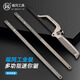 鰰Fukuoka Tools Japanese-style mini hacksaw stand hand saw multi-functional cutting metal small hacksaw bow hand saw metal