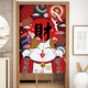 
40,000 kilometers Japanese curtains kitchen Zhaocao Cat curtains toilet Velcro toilet ugly curtains commercial half curtain partition curtains