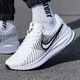 耐克（NIKE）男鞋 25夏季新款运动鞋透气网面鞋登山鞋休闲鞋缓震耐磨跑步鞋男 【软弹减震】102-白色黑勾/晒图退10 42 （内长265mm）