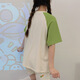 
Jingpufei summer loose large size cartoon short-sleeved women's pajamas and home clothes set 687 carrots fast running 170 M size [suggested 80-90 Jin [Jin equals 0.5 kg]]