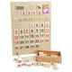 
Other Montessori teaching aids calendar table Montessori teaching aids calendar board Montessori children's early childhood education toys 1-3 years old 4-6 years old