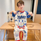 Ultraman pour les garçons Sleeping Sac Pyjamas Summer Coton Pure Coton Baby à manches courtes à manches minces Anti-Kick Quilt Home Clothing JY9929 Ultraman pour 100 enfants 8 taille Hauteur 90-100cm35jin [Jin est égal à 0,5 kg]