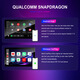 Lu Ruibao convient à CarPlay sur Android System Box Box Smart Car Entertainment Box Interconnecté Aitbox [Qualcomm SDM6625] 8G + 128G
