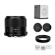 Yongnuo YN35mm F1.8 Multi-SpecificationsR-mount Sony E-mount half-frame standard fixed focus lens, suitable for R-mount Z-mount E-mount ZVE10 A6000 and other mirrorless cameras YN35mm F1.8 Multi-SpecificationsR-mount Black shell Standard