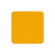 3M Autocollant Réflexion Avertissement Autocollant Bicycle de véhicule électrique Sticker Sticker 5 * 5cm (10 pièces) Jaune de diamant 983d [150 Bandes rouges et blanches] Environ 45 mètres