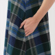
MUJI women's Madras checked sleeveless dress women's skirt dress 25 summer new BC2NMA5S green checked S (155/80A)