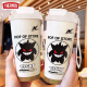 Thermos creative Geng Gui Thermo Copa Gran capacidad Copa de agua de paja Portable Doble Coffee Coffee Modelo Nuevo belleza de alto contenido de belleza para hombres y mujeres BXAB13795 Polvo fantasma + con cordón de cerámica Interior