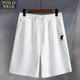 POLO SPORT American Ralph Lauren summer thin youth elastic loose shorts elastic band three-quarter pants casual pants men 777-shorts-Q1 light gray L recommended 110-130Jin Jin equals 0.5 kg