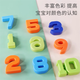 JCZS儿童青蛙天平秤玩具数字学习思维训练亲子互动小男女孩3到6岁 绿色/青蛙天平+40砝码+20数字