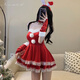 
Desire for a try on sexy underwear 2025 new sexy Christmas bunny girl seductive outfit passionate bed couple dating suit New Year rabbit suit [red] + 9756 hollow net suit M (recommended 80-105Jin [Jin equals 0.5 kg])