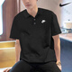 Nike (Nike) Polo-Shirt Herrenhälfte halbärmeliger Sommer New Lapel Casual Tennis Kurzärärtes Sport T-Shirt FN3895 FN3895-010 // 2024 New S 165/84a