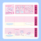 
First-class magnetic quiet book magnetic stickers children's stickers house play house toys girl cutout cartoon anime melody