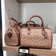 Entraîneur (entraîneur) Boston Mini mini sac féminin Bag Sac d'oreiller Pouioir moyen Sac de seau Rowan One-épaule officiel authentique Rowan Large Couleur d'Oat Cy679 IMXI9