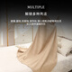 
Obersini [100% pure wool blanket] nap sofa cover blanket office lunch break air conditioner thin first class aviation blanket herringbone pattern-light coffee 135*180cm (690g) gift box