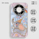 Jiangdianjiang viene con película de lente, que es adecuada para Huawei Mate70pro Mobile Telephone Case de Mate60's New Mate40ePro Set P40 NM13548 Cute Dumboy viene con polvo de flash de electroplation Huawei Mate60pro