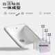 Ruikaiwei above counter basin semi-embedded washbasin oval counter basin square basin wash basin under the counter basin basin 035 delivery drainer. installation glue