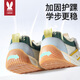 
Moertu Children's Shoes 2025 Four Seasons New Soft Sole Sole Toddler Shoes Boy Girls Kindergarten Indoor Mesh Breathable Anti-Kicking Shoes