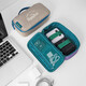 M Square [New Product] Digitale Speichertasche große Kapazität Tragbares Handtaschendaten Kabelleiste Mobile Festplattenbeutel Highland Smoke Purple