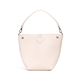 Longchamp Silver Hardware Accessoires Leder Eimerbeutel One-Shoulder Crossbody Handtasche Tasche Super Small Damen Light Beige Grundpaket (Bag + Staubbeutel)