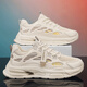 Chaussis pour hommes Changxiang Huili en été Nouveau Mesh Boustable Casual Shoes Soft Sole Running non-slip Sports Trend Sports Shoes Men F683 BEIGE 44