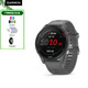 GARMIN Forerunner255 outdoor sports watch GPS running and cycling marathon heart rate and blood oxygen FR255 sports version mysterious gray.