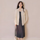 
Miduli maternity dress summer 2025 new large size suspender skirt vest long skirt maternity dress black L