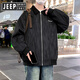 
JEEP SPIRIT Jeep Jacket Men's Spring and Autumn 2025 New Jacket Trendy Brand Thin Tops Teenager Pleasant Casual Workwear K15832 White Gray 2XL