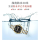 New Swiss watch women's fully automatic mechanical watch luminous waterproof large digital double calendar women's fashion watch movement upgraded version counter same style - all gold gold face hot