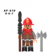 
Lego Ancient Ming Dynasty soldiers' weapons Ming army bird gun musket gun gun building block assembly Jinyiwei figure toy XP674 Daguan swordsman with black horse and Ming flag