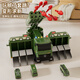 Wild Knight Children's Toy Car Boy Car Missile Transport Vehicle Children's 3-6 Years Old Birthday Gift Transformation Storage Military Vehicle