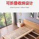 Tablero de cama Madera maciza espesada 3 cm plegable Costillas económicas esqueleto 1.5 metros Fir 1.8 metros Tablero de madera dura Protección de la cintura Grosor horizontal 1.6cm 1350 mm*2000 mm