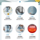 Midea Electric Kettle Kettle sin costura All-Steel Grado 316 Acero inoxidable Acero inoxidable Anti-Escalada Automática de la oficina eléctrica de la oficina eléctrica Hervidera Hervidera Fuera del mismo estilo SEK1503 1.5L 316 Acero inoxidable