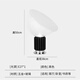 OUOETY SEBSIDE LAMPE DÉCORATIVE LUMBRE LUXEUR LAMPE NORDIQUE MODIQUE MODIQUE VIE SIGNE SOIX SOIX CHAMBRE MODEAU haut de gamme Lampe de chambre M1011 Interrupteur de bouton de style en verre à quatre sections