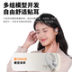 Weak water and sand 2025 new blockbuster new product SportFree Bluetooth headset ear-hung type True wireless open bone conduction concept not in the ear sports running super long battery life foggy gray comfortable long-term wear without pain丨HIFI sound quality Six-axis gyroscope spatial audio