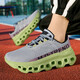 [Big Brand Flat Replacement] Professional Functional Running Shoes Men's Shoes Marathon Running Shoes Shoes Shoes Shoes Shoes Shoes Breathable Jogging Shoes Fitness Shoes 9912 Dark Gray Black 42