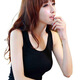 Rongxitu High Elastic Enveloppe thoracique gilet Sports anti-sous-vêtements Sports Beau tube haut de tube Vest noir 1 pièce (pas ++ pour la perte) S S recommandé 70-90jin [Jin est égal à 0,5 kg]