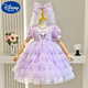 Disney Princess Kleid Girls Sommerkleid Modelle Pailletten Lolita Kleid Kinder Baby Elsa Rock Blau -826 -Lolita Elsa 90 cm