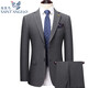 Anniversary Bird Wool Suit Two-piece Men's Striped Formal Business Casual Professional Suit Wedding Dress Jacket Pants Size Leave a message or contact us 50 180/52 (recommended 1-165 Jin Jin equals 0.5 kg)