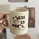 Original ins milk tea puppy cup cute ceramic cup ins style gift box girl couple mug water cup coffee puppy mug single cup 1 piece 350ml